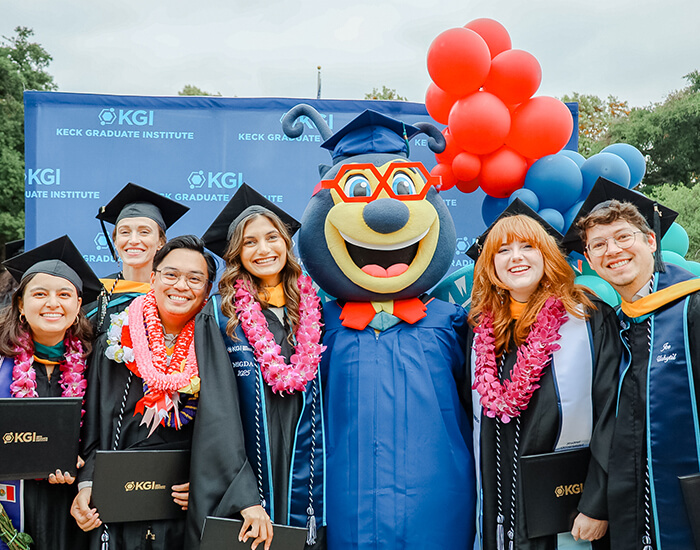 KGI students at 2025 commencement