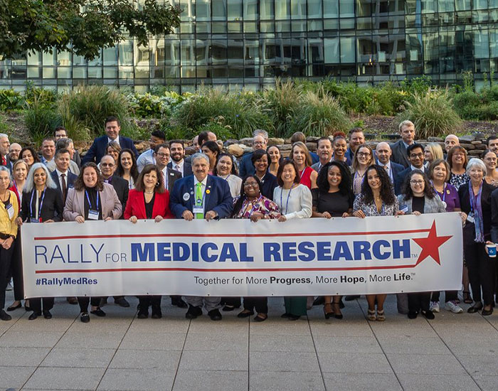 Rally for medical research