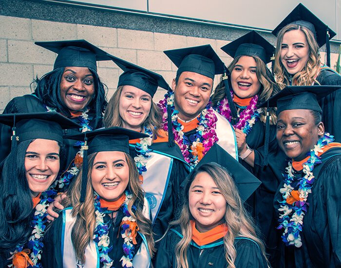 2018 KGI students at commencement 4