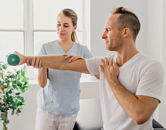 occupational therapy otd woman wheelchair|female occupational therapist helping male patient